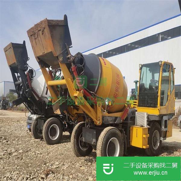 湖北出售二手自動(dòng)上料混凝土攪拌車