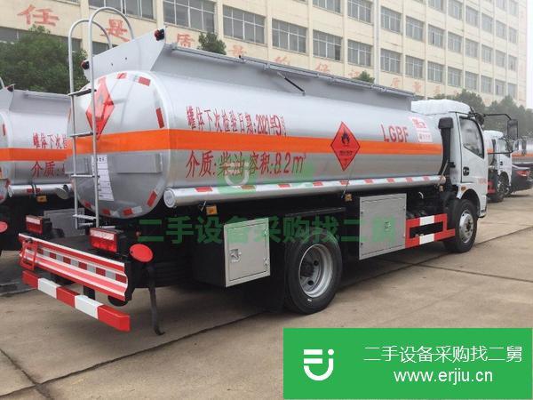 山西出售二手東風福瑞卡8噸150馬力油罐車