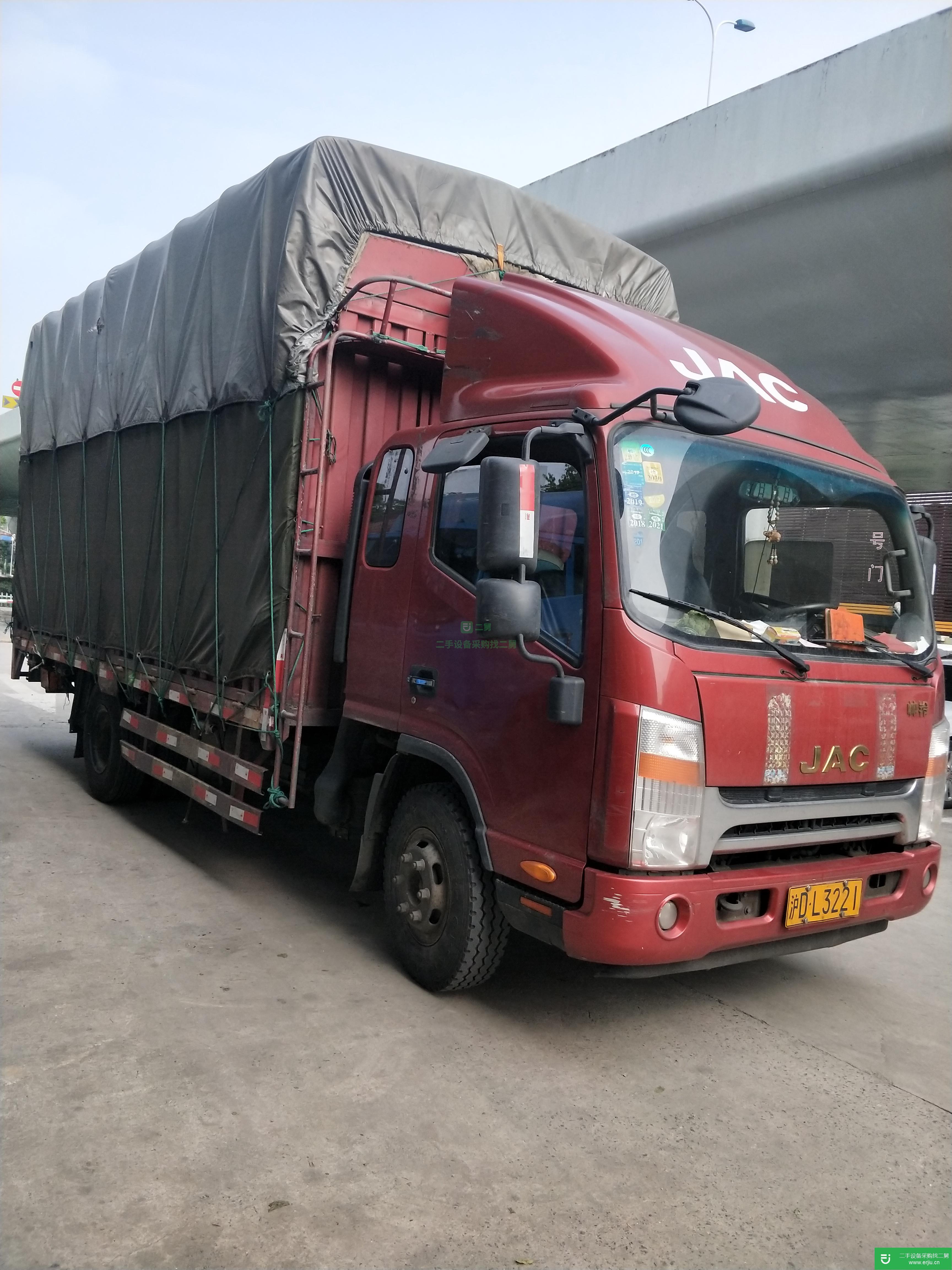 上海出售二手江淮帥鈴156馬力貨車
