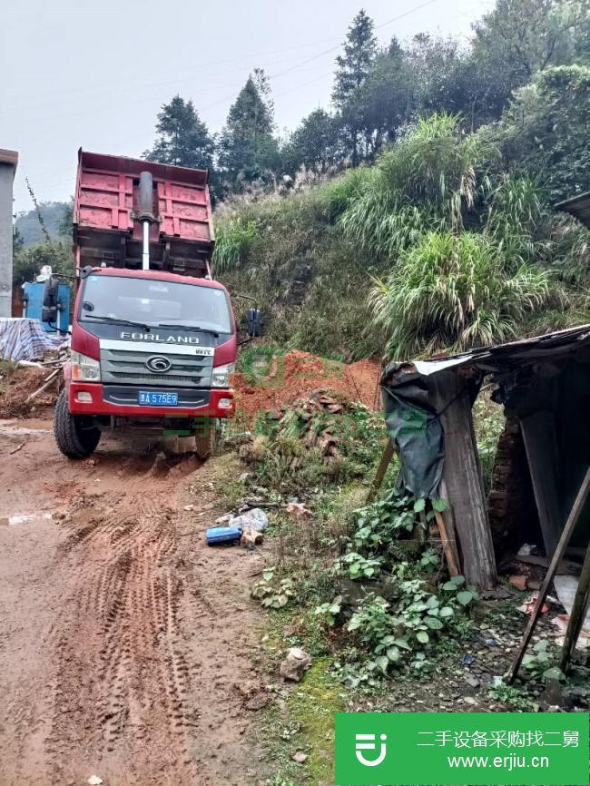湖南出售二手福田瑞沃自卸車