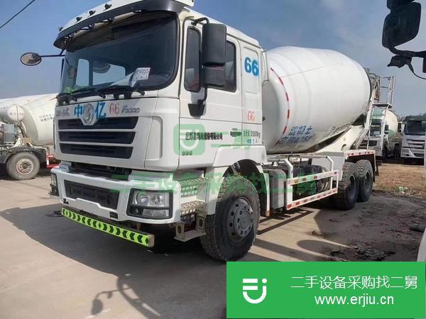 山西出售二手18年德龍攪拌車 大14方手續齊全包提檔