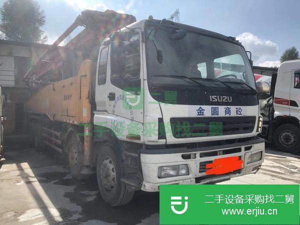 天津出售二手三一52米泵車況精品