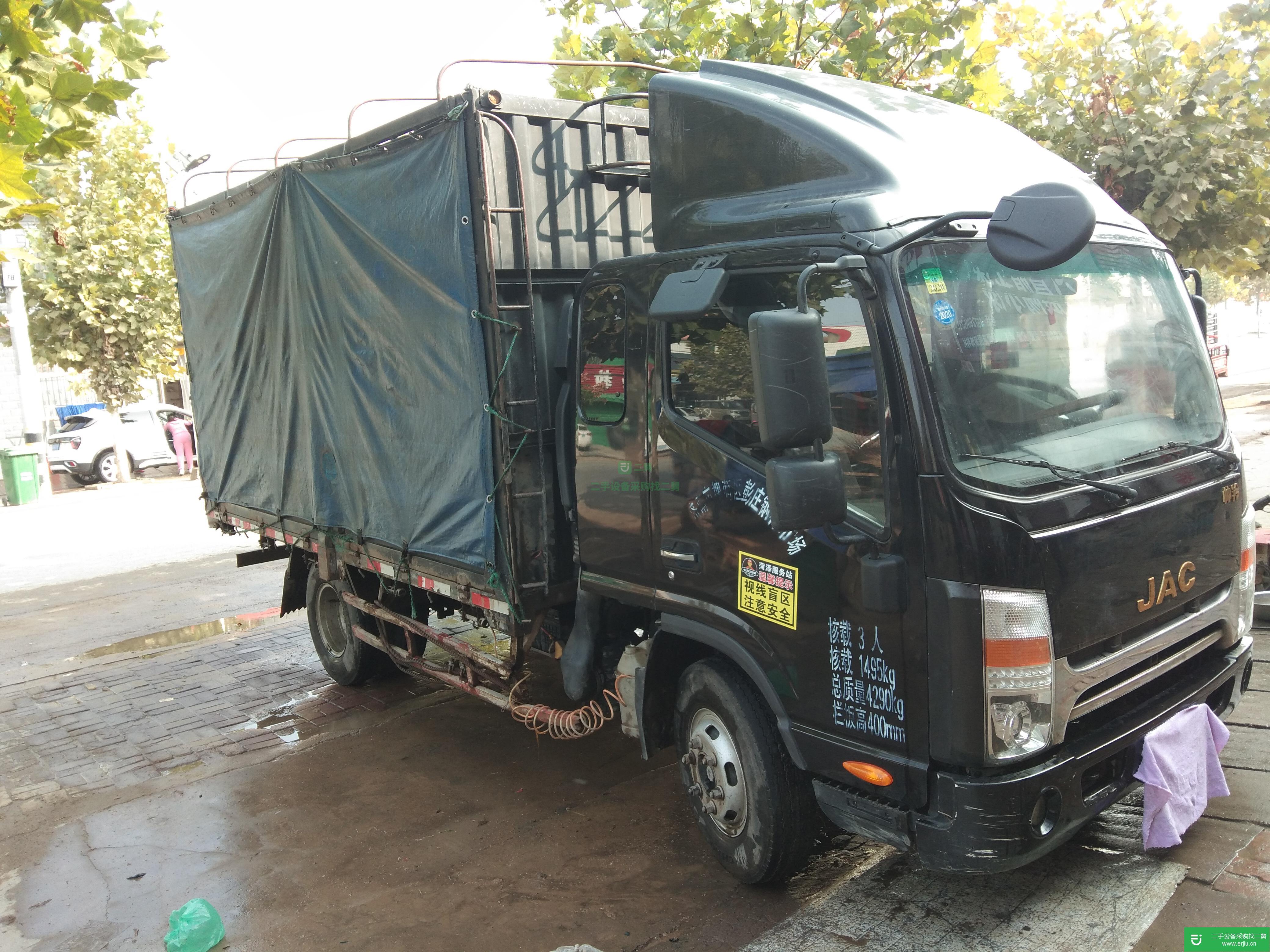 山東出售二手江淮帥鈴143馬力貨車