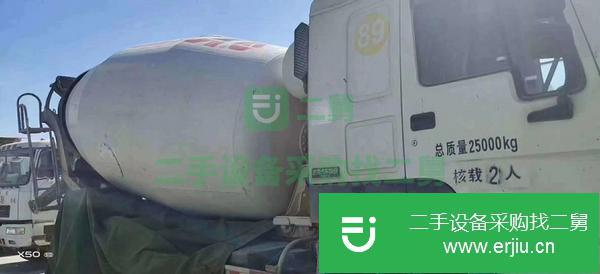 陜西出售二手18年國五豪沃亞特大14方攪拌車，手續(xù)齊全