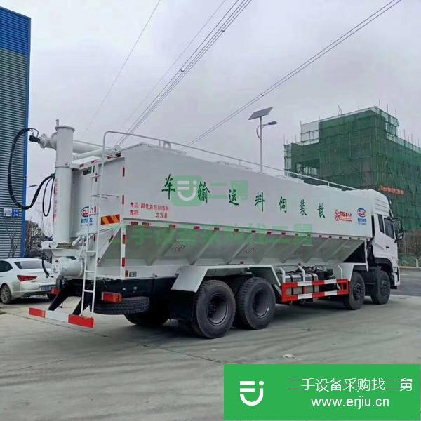 貴州出售二手散裝飼料運(yùn)輸車
