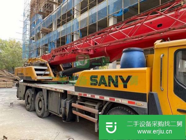 河北出售二手三一25噸吊車，手續(xù)齊全