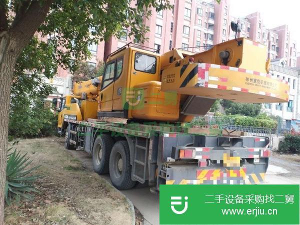 江蘇出售二手徐工25k5a汽車吊17年國五