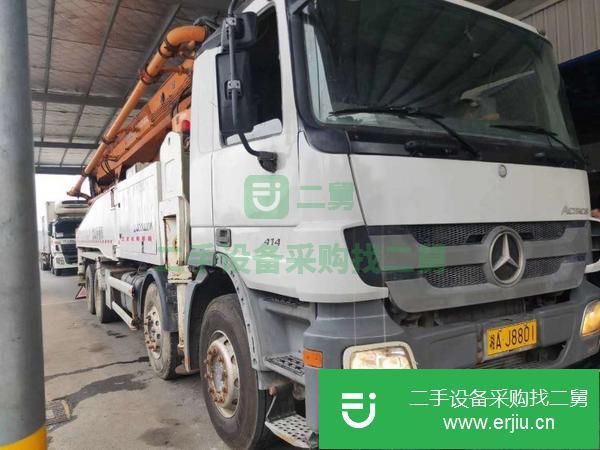 河北出售二手中聯52米泵車精品車況,手續齊全包過戶