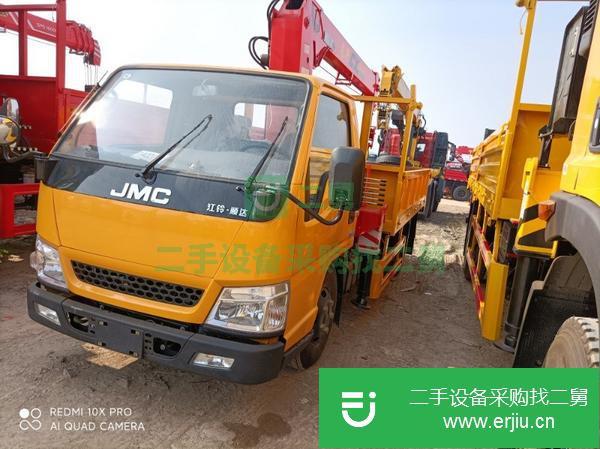 湖北出售二手江鈴單排115馬力吊車