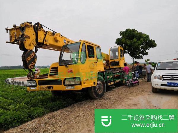 河南出售二手徐工12噸三節臂吊車全手續車況好