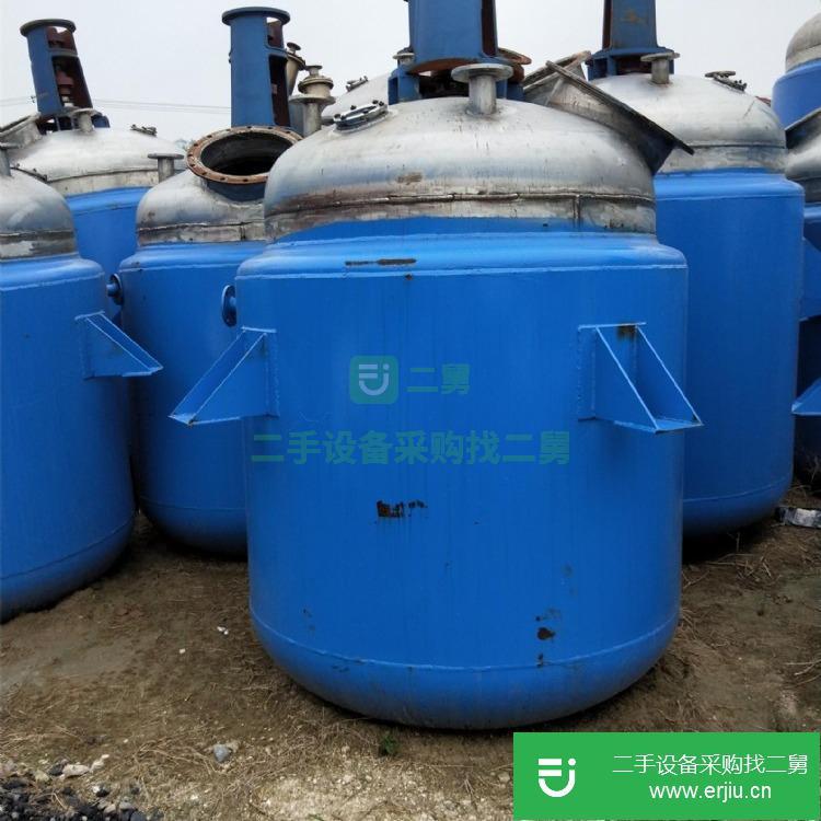 山東出售二手不銹鋼反應釜