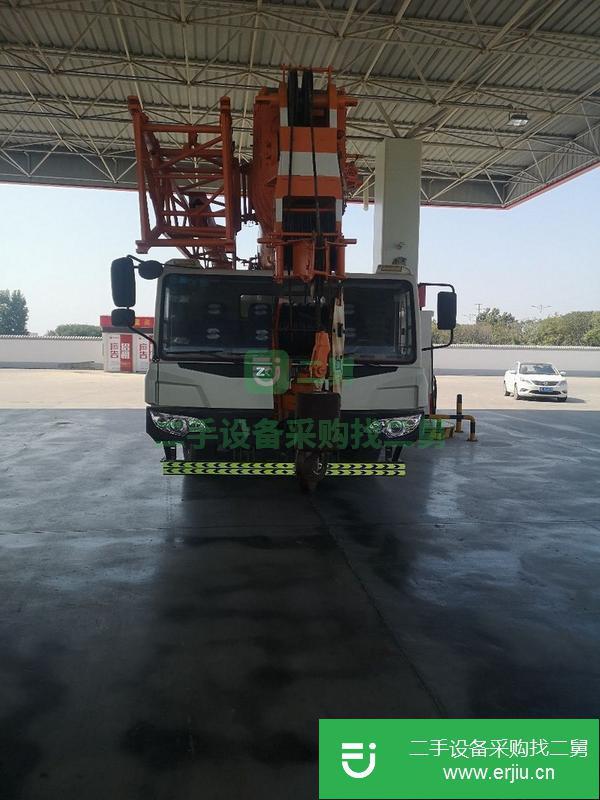 河南出售二手中聯55噸吊車無手續車況板正