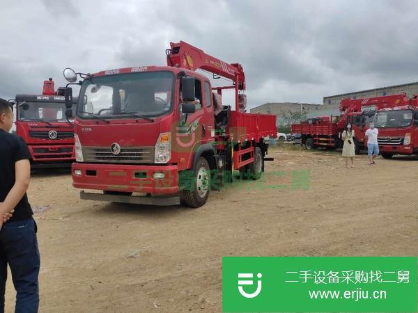 湖北出售二手重汽王牌藍牌吊車,2080單排駕駛室