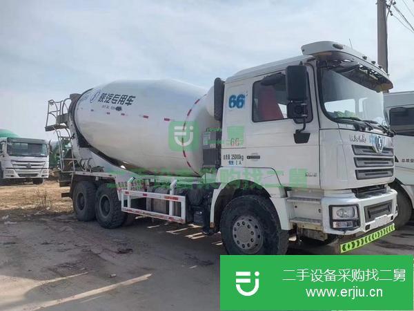 山西出售二手18年德龍攪拌車 大14方手續齊全包提檔