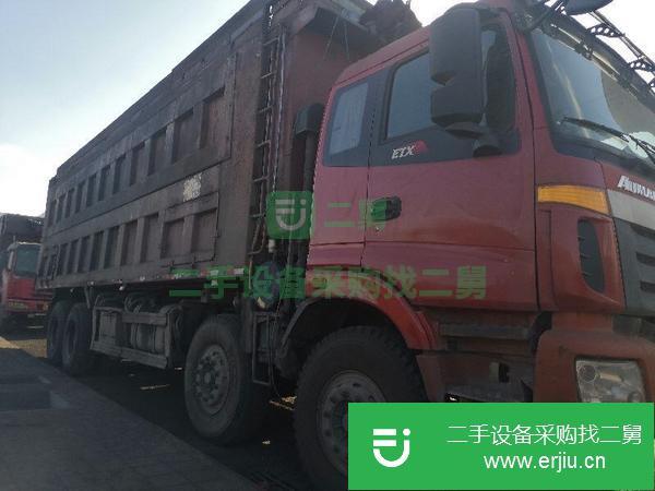河北出售二手歐曼自卸車8.6米大箱