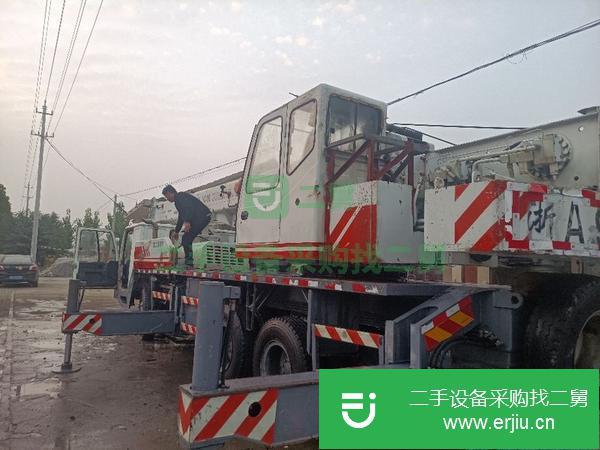 河南出售二手中聯16噸吊車手續齊全協議戶