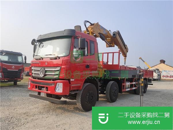 湖北出售二手徐工12噸折臂290馬力隨車吊