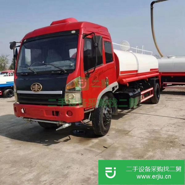 江西出售二手康明斯六缸180馬力灑水車