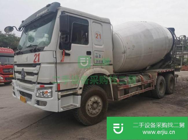 四川出售二手中國重汽攪拌車