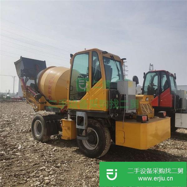 湖北出售二手自動(dòng)上料混凝土攪拌車