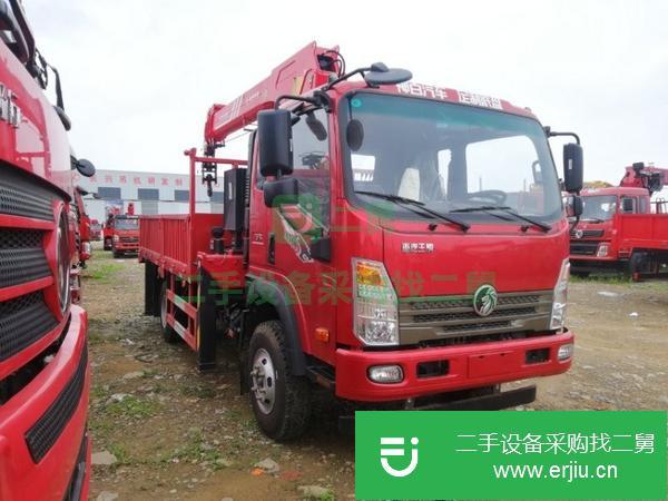 湖北出售二手重汽王牌藍牌吊車,2080單排駕駛室