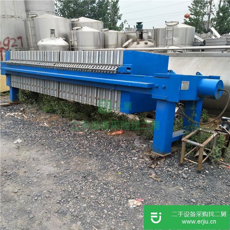 山東出售二手200平方自動壓濾機