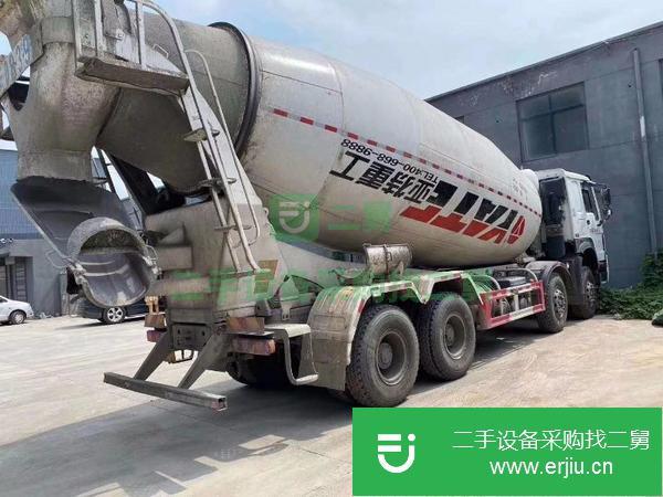 湖北出售二手19年豪沃亞特上裝大20方攪拌車車況原版