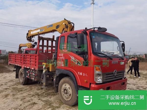 湖北出售二手徐工6.3噸4節臂吊車