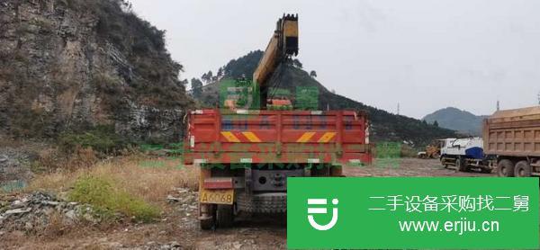 安微出售二手騰宇8噸4節直臂180馬力隨車吊