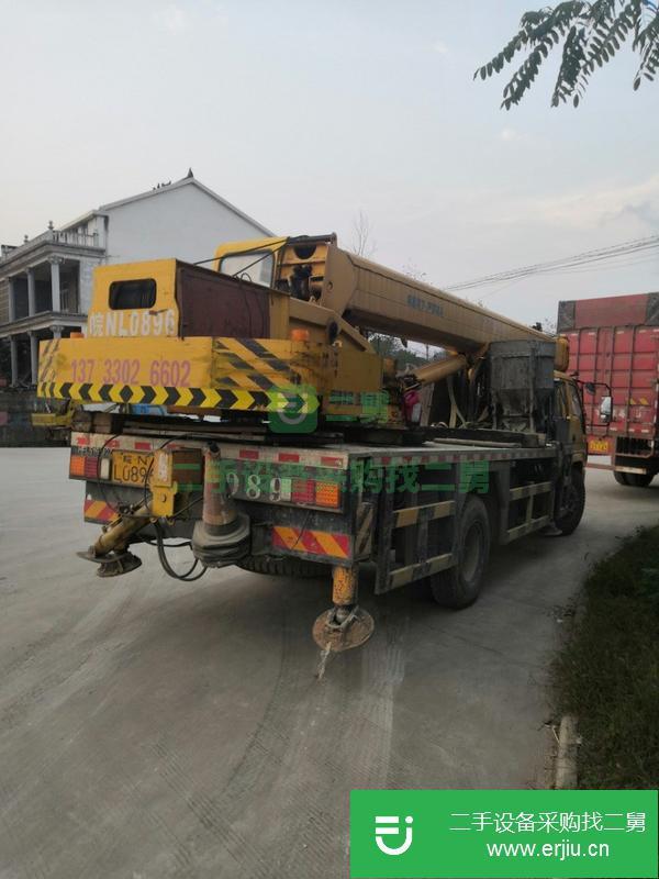 安微出售二手飛工12噸吊車車況精品證照齊全