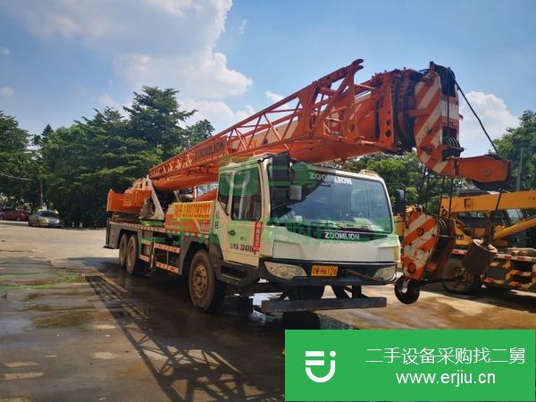 廣東出售二手中聯25V5國四吊車無事故十條鋼絲新胎包過戶