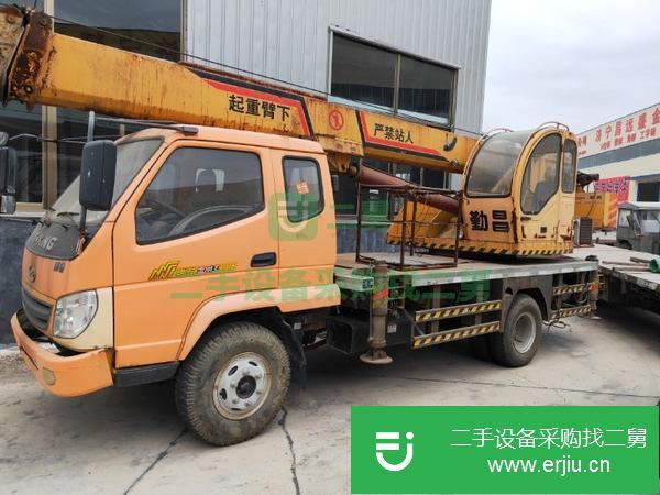 山東出售二手唐駿688吊車車況精品全車無漏油行使2000多公里