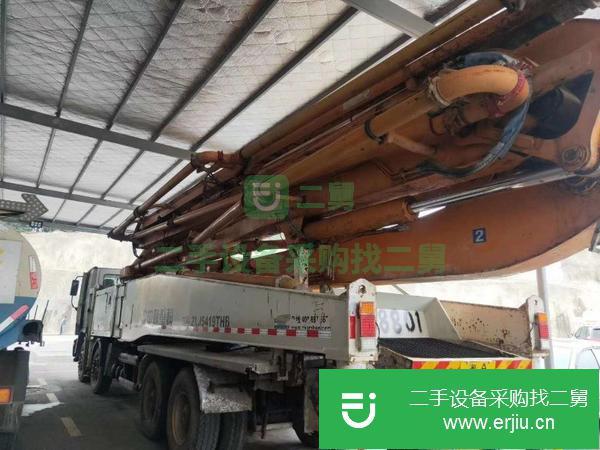 山西出售二手中聯52米泵車精品車況,手續齊全包過戶