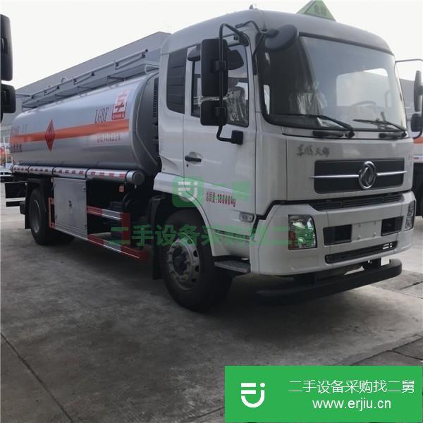 河南出售二手東風多利卡10噸油罐車車況完好