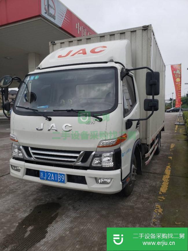 浙江出售二手江淮駿鈴廂式貨車