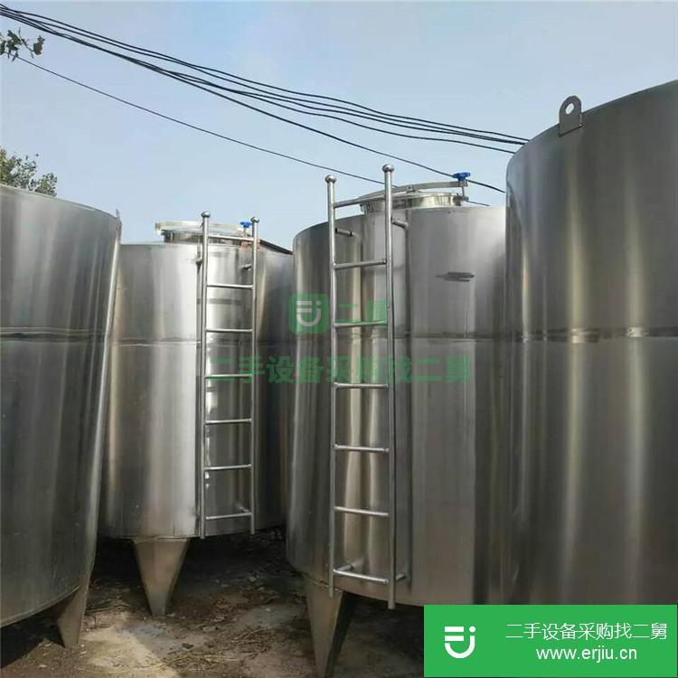 山東出售二手不銹鋼儲罐