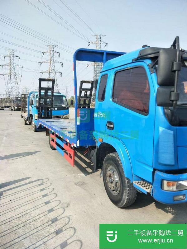 湖南出售二手國四多利卡平板運輸車，帶手續