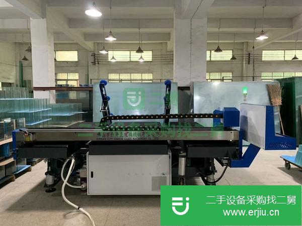 廣東出售二手全自動玻璃上片切割機