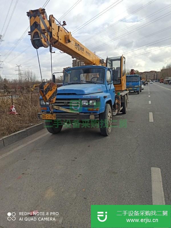黑龍江出售二手8噸吊車車況好