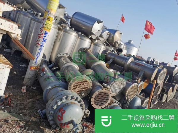 安徽出售二手搪瓷片冷凝器