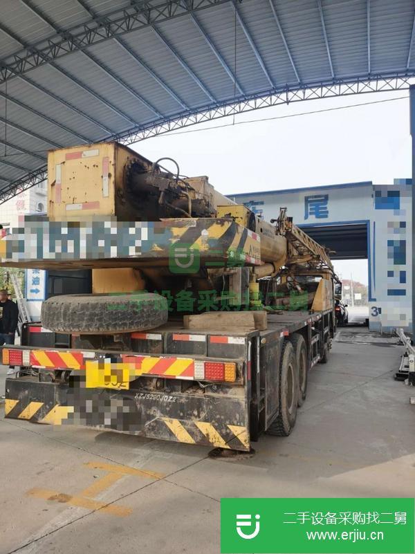 河北出售二手徐工25k-1吊車，推桿操作