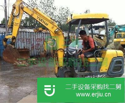 上海出售二手玉柴35挖掘機