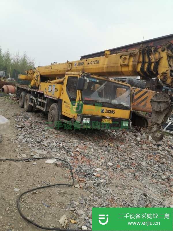 四川出售二手徐工25噸吊車
