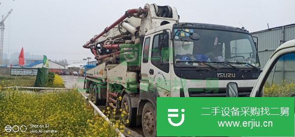 河北出售二手三一45米泵車