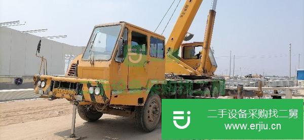 湖北出售二手浦沅吊車25噸帶第五支腿