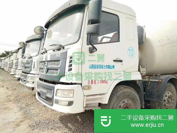 浙江出售二手18年德龍x6國五排放輕量化攪拌車