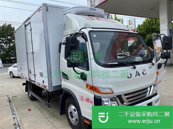 江西出售二手江淮駿鈴4米2152馬力冷藏車