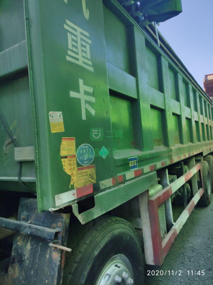 出售18年國五8.6米陜汽德龍X3000前四后八自卸車
