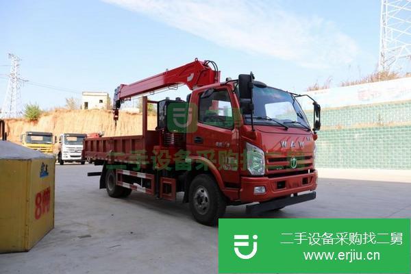 湖北出售二手奧馳國六160馬力隨車吊