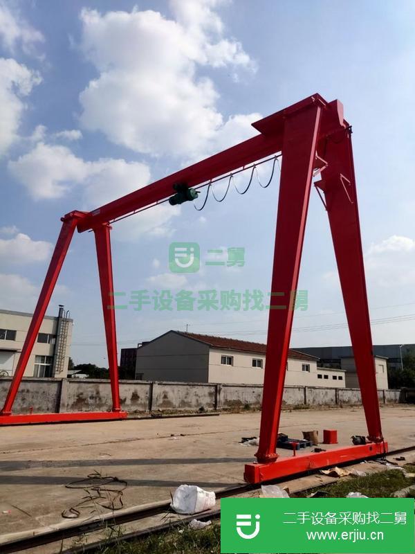山東出售二手10噸跨度18米起升有效6米全包廂龍門吊